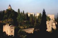 Granada - Palace & Walls from Generalife